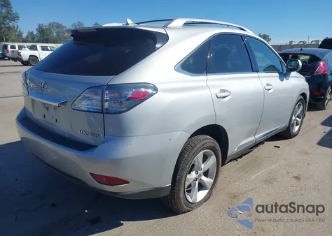 2011 Lexus Rx 350 z USA, uszkodzony, nr VIN 2T2BK1BA7BC096325
